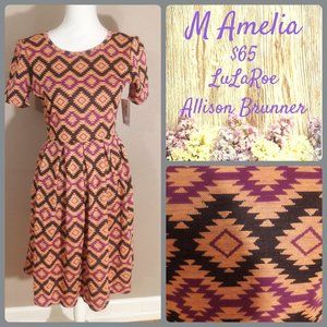 ⭐ Lularoe Amelia Dress - Medium - NWT